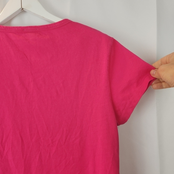 Just Cavalli pink graphics tshirt XL in VGUC - Picture 8 of 9